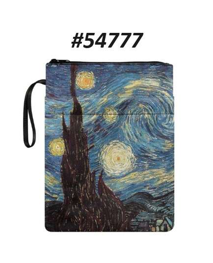 Ipad cover / Tablet Cover / Book cover / Book Sleeve - Van Gogh Starry Night Book Sleeve