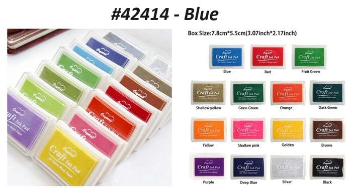 Card-making supplies - Craft Ink - Blue