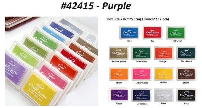 Card-making supplies - Craft Ink - Purple