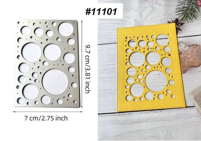 Cuttlebug - Die - Circles - Card-making Craft-making Scrapbooking