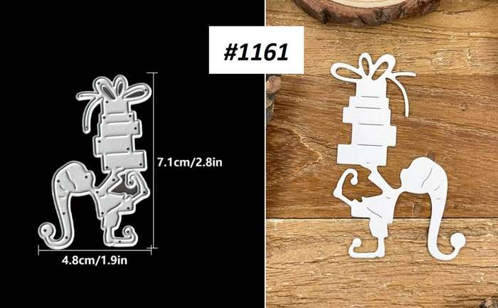 Cuttlebug - Die - Gift Elf  - Card-making Craft-making Scrapbooking