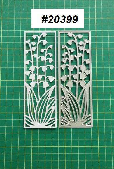 Cuttlebug - Die -Bluebells Panel  - Card-making Craft-making Scrapbooking