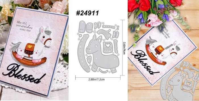 Cuttlebug - Die - Wishes come true - Card-making Craft-making Scrapbooking