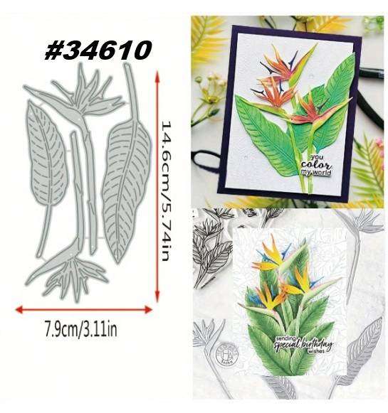 Cuttlebug - Die -Bird of Paradise - Card-making Craft-making Scrapbooking
