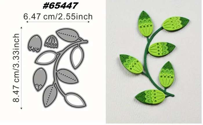 Cuttlebug - Die - Elegant Leaves - Card-making Craft-making Scrapbooking