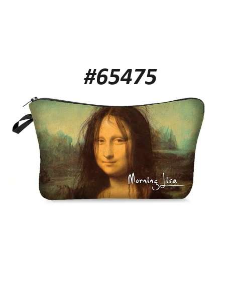 Mona Lisa Inspired Pencil Case