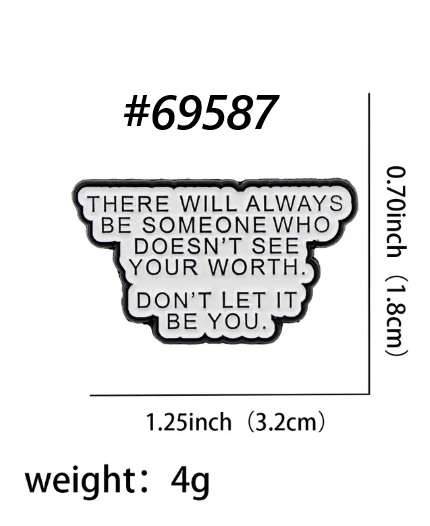 Craft pin - There will always be someone