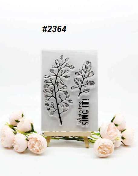 Card-making / Stamping / Mixed Media - Stamp - Life is a song
