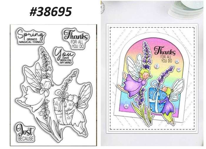 Clear stamps for card making - Stamp - You have been on my mind - Scrapbooking - Cardmaking