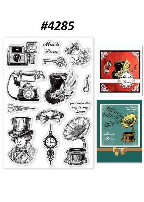 Card-making / Stamping / Mixed Media - Stamp - Much Love