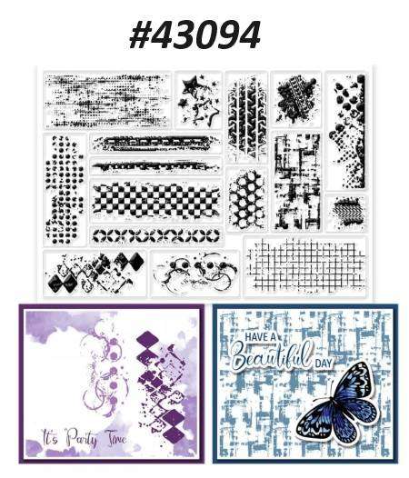 Card-making / Stamping / Mixed Media - Stamp - Graffiti background