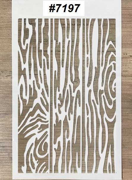 Stencil / Mask / Mixed Media - Woodgrain