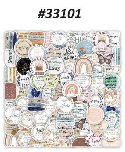 Sticker - Junk Journaling - Scrapbooking - Bible Journaling  - 50 piece