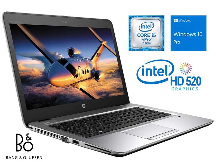 HP EliteBook G3 14`  Laptop, Intel Core i5(6TH GEN), 8GB, 256GB SSD, Win10 Pro, Refurbished.