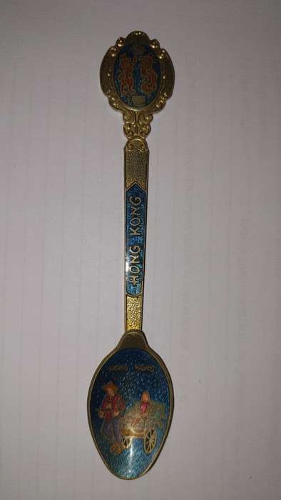 Little spoon HONG KONG-collectable antique teaspoons (tea spoon)