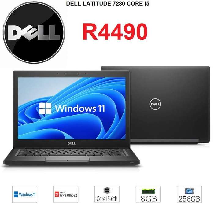 Dell Latitude 7280 Business Laptop (12.5in HD, Intel Core i5 -2.60GHz, 8GB DDR4, 256GB SSD, W11p