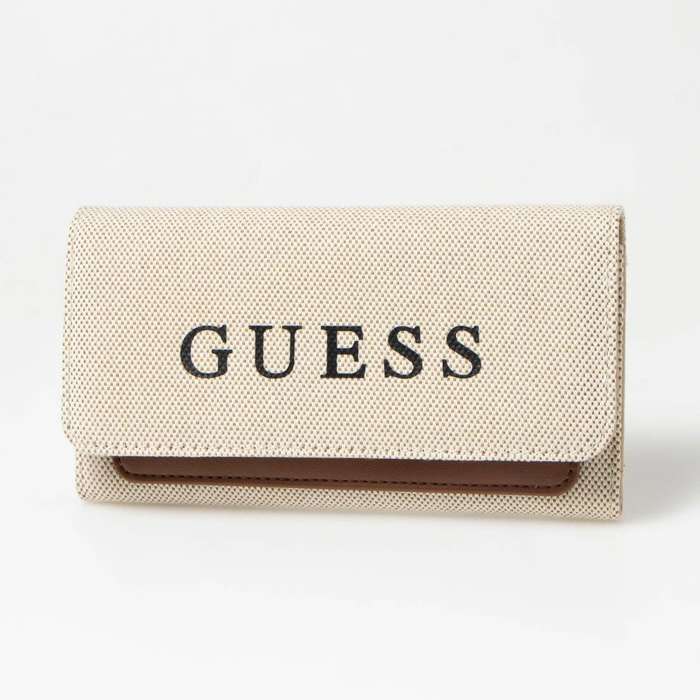 Guess Gelber Slim Clutch