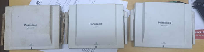 Panasonic NS500 PABX System with Switchboard and Cordless Dect Phones