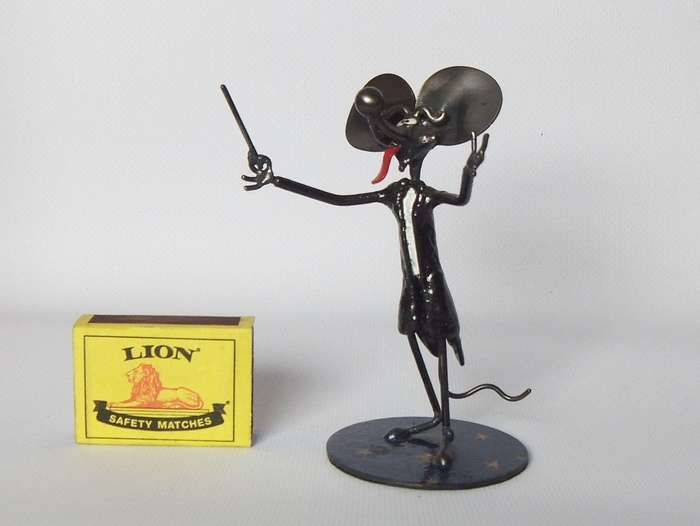 UNDER R100 - Musical figure - Metal - Rex the mouse - Conductor