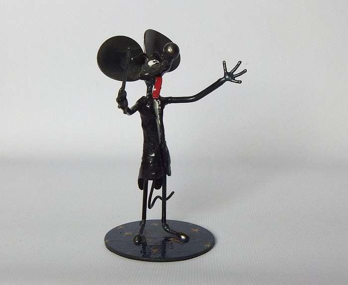 UNDER R100 - Musical figure - Metal - Rex the mouse - Conductor