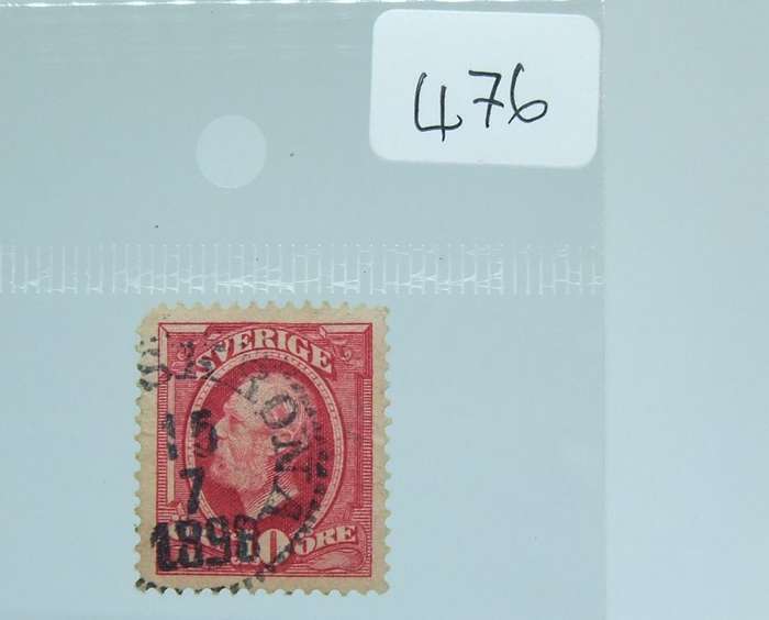 UNDER R100 -Antique / Vintage postage stamp - Sweden 10 Ore