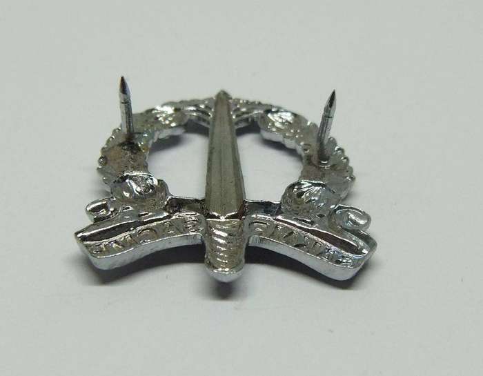 Militaria badge - A vintage South African defence force Military Police badge