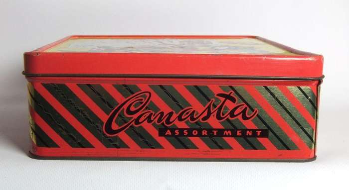 UNDER R100 - Vintage tin - Canasta assorted sweets