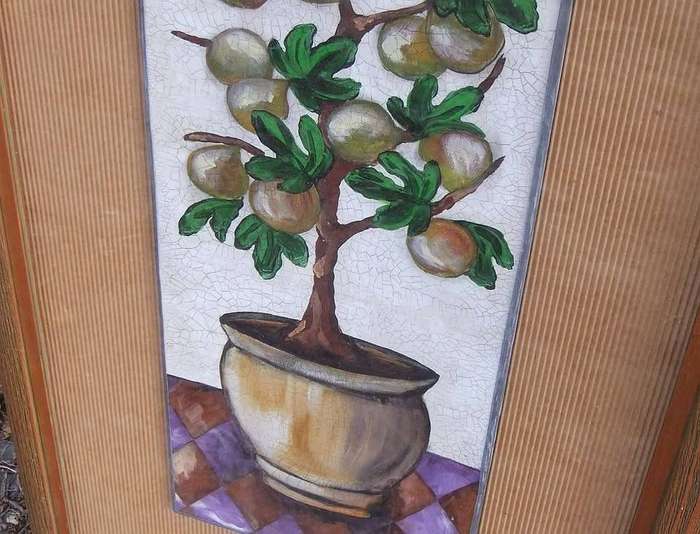 An original painting by SA artist Lynette Barnard - Collection only due to glass