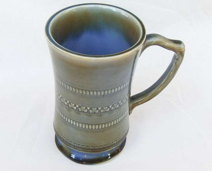 A heavy quality vintage Irish porcelain jug with clover motif