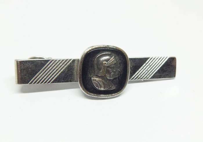 UNDER R100 - Collectable - Vintage tie pin - Roman soldier intaglio