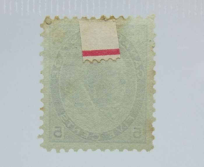 UNDER R100 -Antique / Vintage postage stamp - Canada postage 5 cents