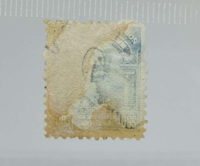 UNDER R100 -Antique / Vintage postage stamp - Brazil 200 Reis