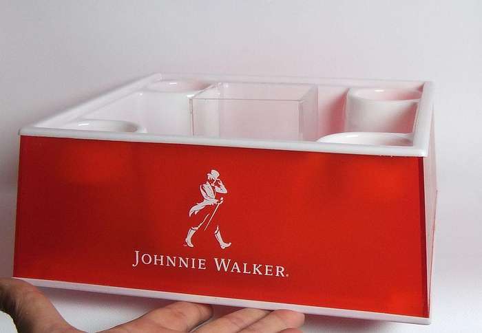 A Johnny Walker advertising serving tray for your mancave