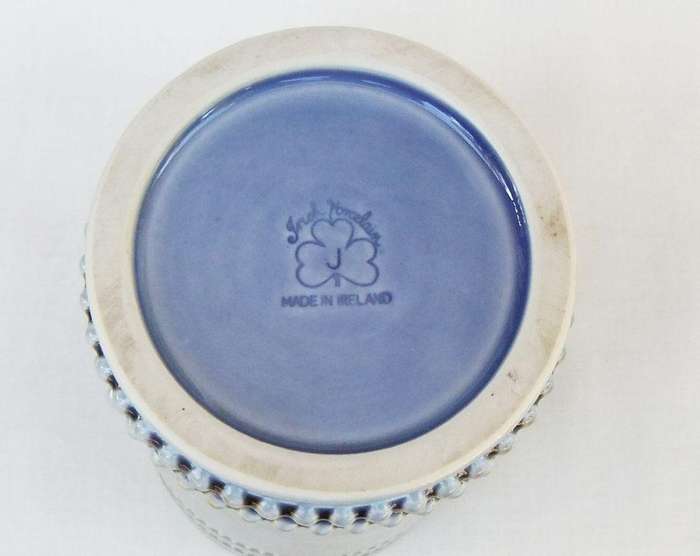 A vintage Irish Wade porcelain bar jug with galleon motif