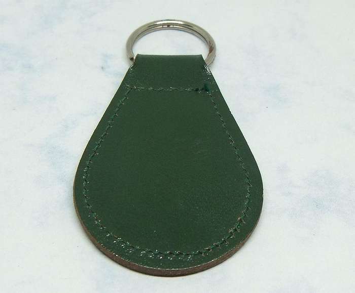 UNDER R100 - Vintage Keyring - Sefton Parish Church - Genuine leather