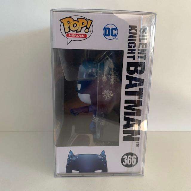 DC Super Heroes Batman Funko Pop, Silent Knight #366, With pop protector