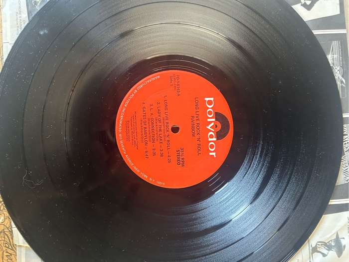 RAINBOW - LONG LIVE ROCK N ROLL  LP VINYL