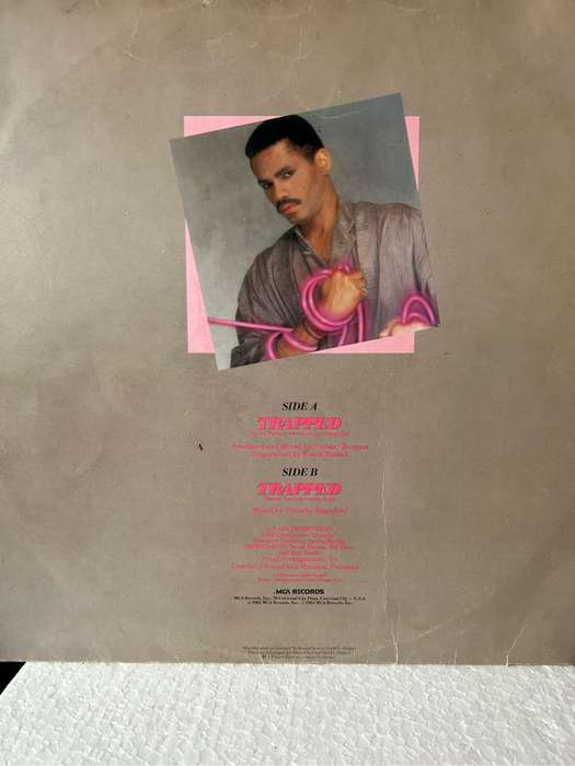COLONEL ABRAMS - TRAPPED 12 MAXI LP VINYL