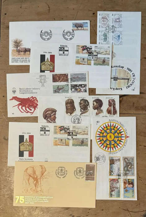South West Africa Covers
