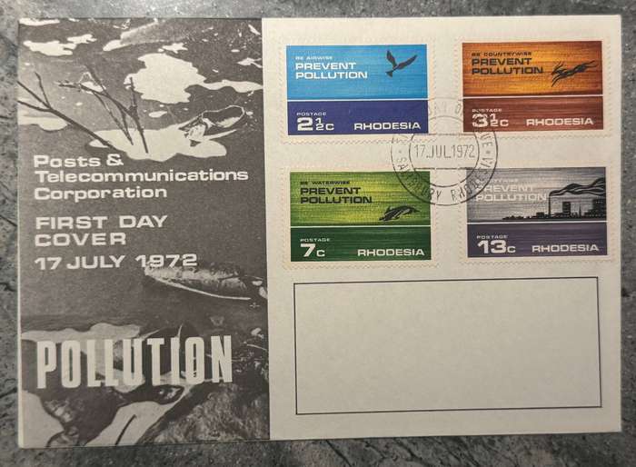 Rhodesia FDC - Variation