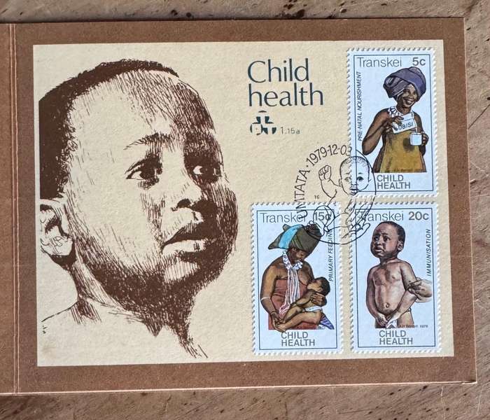 TRANSKEI COMMEMORATIVE CARD