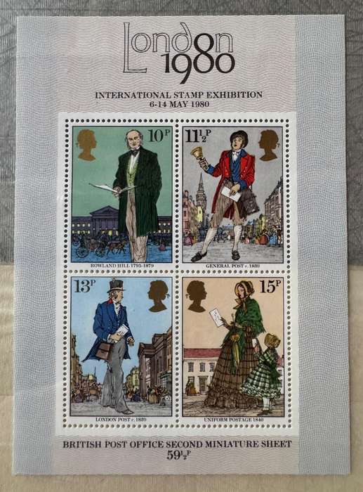 London Stamp Exhibition - min Sheet