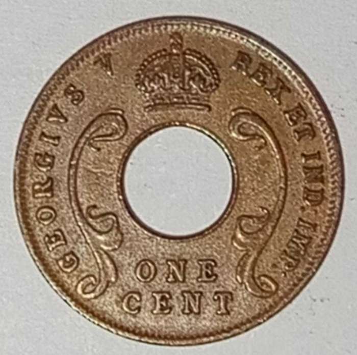 1922 East Africa 1 cent