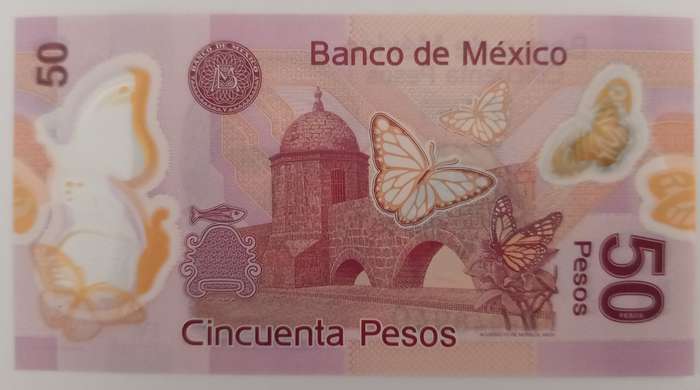 MEXICO UNC 50 PESOS