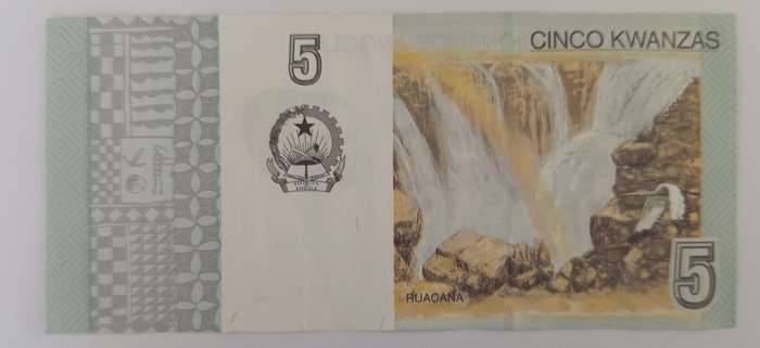 ANGOLA 5 KWANZAS