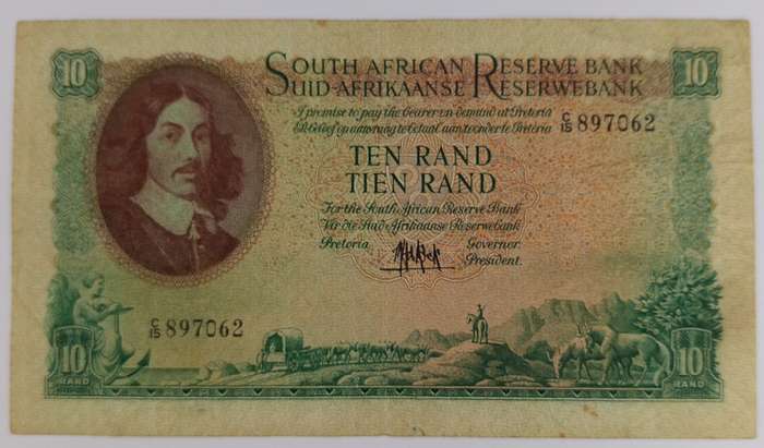M.H. de Kock 1961 TIEN/TEN RAND