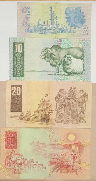 GERHARD DE KOCK, BANKNOTE LOT