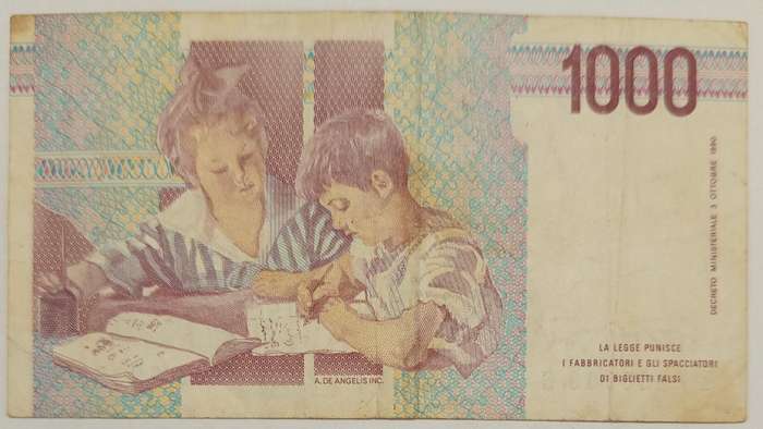 1000 LIRA ITALY