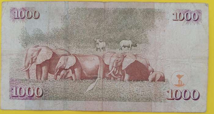 KENYA 1000 SHILLINGS BANKNOTE
