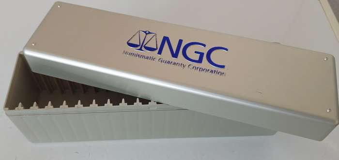 NGC CONTAINER FOR GRADED COINS